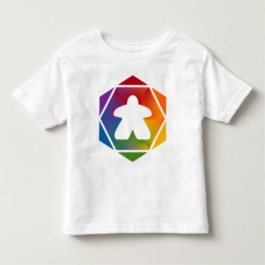 Party Time Meeple Toddler Shirt (Voorkant)