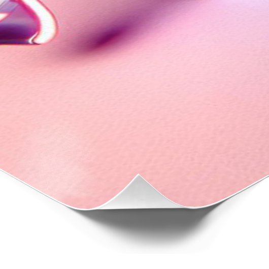 Party Time Neon Pink Perfect Poster (Hoek)