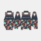 Party Time! Nieuwjaar gunstbox Bedankdoosjes (Uitgevouwen)