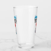 PARTY TIME! Party Possum Grappig Drijvend Opossum Glas (Rechts)