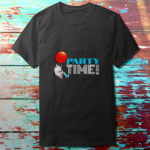 PARTY TIME! Party Possum Grappige Opossum Licht Te T-shirt