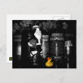 "Party Time" Rubber Duck Briefkaart (Voorkant / Achterkant)