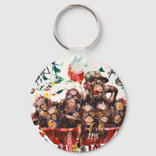 PARTY TIME SLEUTELHANGER