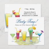 Party time, Summer Cocktails (Voorkant / Achterkant)