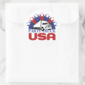 Party Truck USA: De Sticker (Tas)