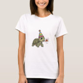 Party Turtle's Birthday Bash T-shirt (Voorkant)