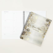 Party Waterverf Golden Eucalyptus Foliage Shiny Planner (Display)