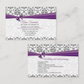 Party & Wedding Planning and Coordination Visitekaartje (Voorkant / Achterkant)