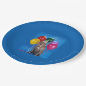 Party Weimaraner Hondenpapier Bord (Gekanteld)