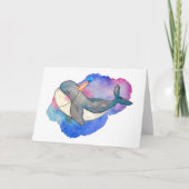 Party Whale Kaart (Voorkant)