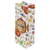 Party  wijn cadeautas (Voorkant Gekanteld)