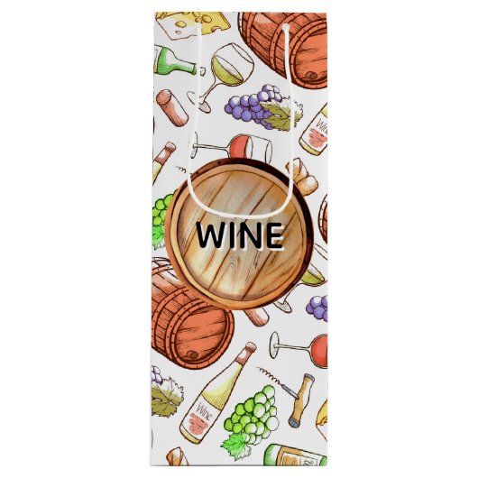 Party  wijn cadeautas (Voorkant)