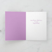 Party Zebra Girls Verjaardag Kaart (Binnen)