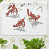 Partydads Crawfiish Theedoek (Gevouwen)