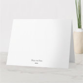 Partydieren: Giraffe/Zebra Kaart 8.5"x11" (Achterkant)