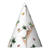 Partyhütchen Wüsten Kamele Feesthoedjes (Achterkant)