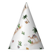 Partyhütchen Wüsten Kamele Feesthoedjes (Links)