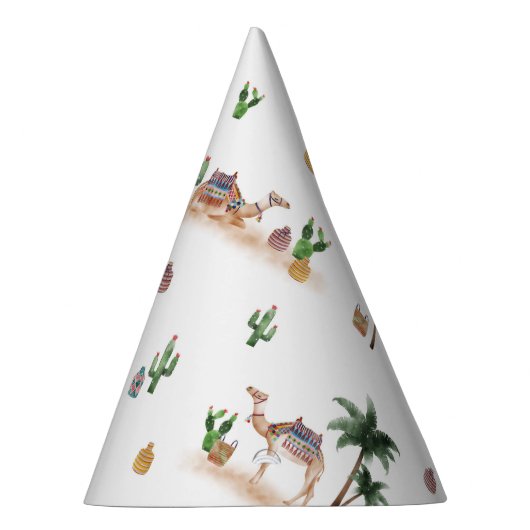 Partyhütchen Wüsten Kamele Feesthoedjes (Rechts)