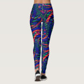 Partyin' twirlers. leggings (Achterkant)