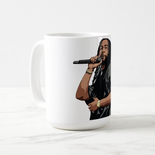 PARTYNEXTDOOR Art Koffiemok (Voorkant links)