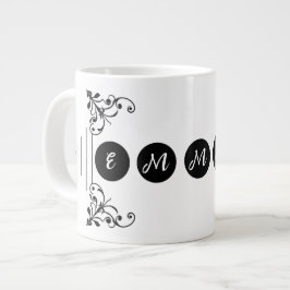 Pas 5 letters naam voor geschenken en geliefde grote koffiekop