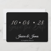 Pas aan  Gepersonaliseerd Bewaar de Datum Save The Date (Voorkant)