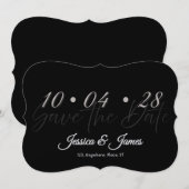Pas aan Gepersonaliseerd Bewaar de Datum Save The Date (Voorkant / Achterkant)