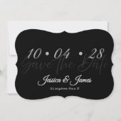 Pas aan Gepersonaliseerd Bewaar de Datum Save The Date (Voorkant)