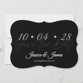 Pas aan  Gepersonaliseerd Bewaar de Datum Save The Date