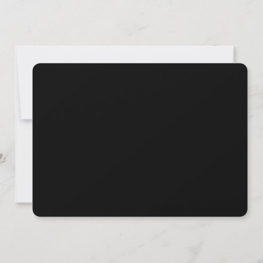 Pas aan Gepersonaliseerd Bewaar de Datum Save The Date (Achterkant)