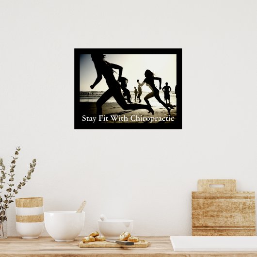 Pas aan met het Poster Chiropractisch Kantoor (Keuken)