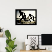 Pas aan met het Poster Chiropractisch Kantoor (Thuiskantoor)