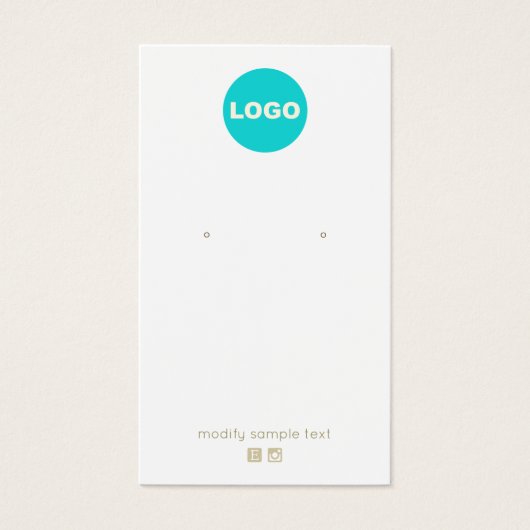 Pas aan met uw Logo die de Kaart van het beeldsche (Voorkant)