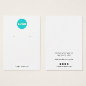 Pas aan met uw Logo die verdient Visitekaartje (Voorkant /achterkant)