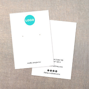 Pas aan met uw Logo die verdient Visitekaartje