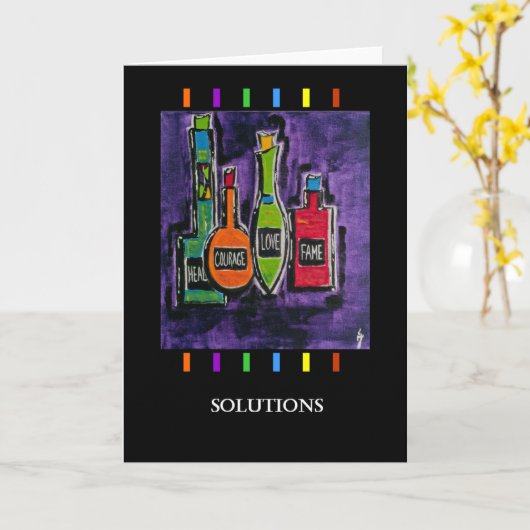 Pas aan: Oplossingen PedagogyGreetings Kaart (Gele Bloem)