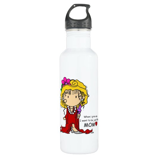 Pas aan waterfles (Voorkant)