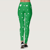 Pas Achtergrond de Witte Leggings van het Hart van (Achterkant)