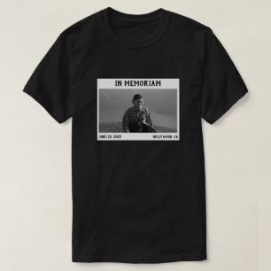 Pas Afbeelding in Memoriam T-Shirt aan