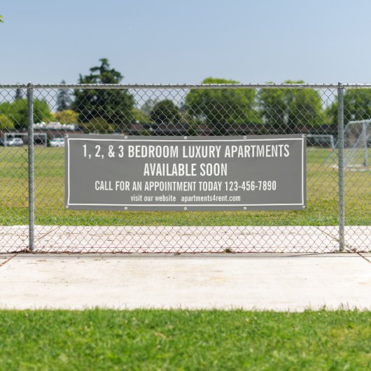 Pas afdelingen voor huur multi-gekleurd medium aan spandoek (Insitu)