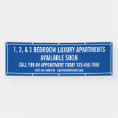 Pas afdelingen voor huur multi-gekleurd medium aan spandoek (Horizontaal)