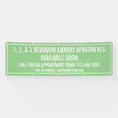 Pas afdelingen voor huur multi-gekleurd medium aan spandoek (Horizontaal)