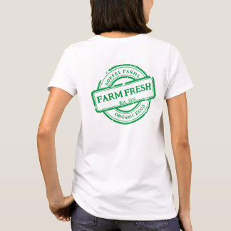 Pas Algemene Boerderij Groenten Eieren Promo Achte T-shirt