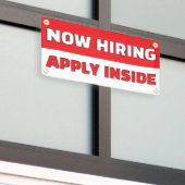 Pas Algemene Nu Vacatures Solliciteer Binnen Aan Spandoek (Buitenkant Gebouw)