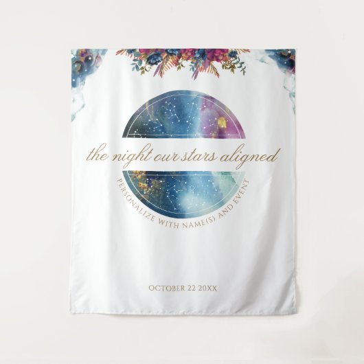 Pas alle Tekst aan, Celestial de Achtergrond van d Wandkleed (Voorkant)