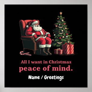 Pas Alles Aan Wat Ik Wil Voor Kerst Vrede Van Gees Poster