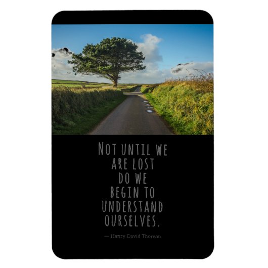 Pas als we Thoreau kwijt zijn op Black Magneet (Verticaal)