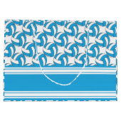 Pas Baby Blue Volleyballen aan Groot Cadeauzakje (Achterkant)