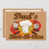 Pa's Bar-B-Que Kaart (Voorkant / Achterkant)