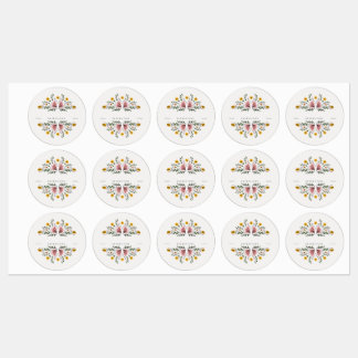 Pas blanco kruiden kruiden kruiden kruiden pastel labels